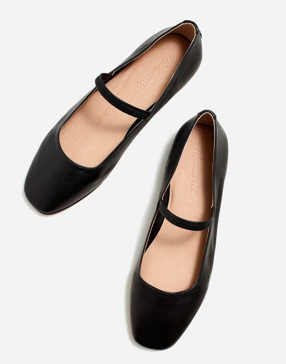 NEW Madewell The Greta Ballet Flat True Black Size 6.5